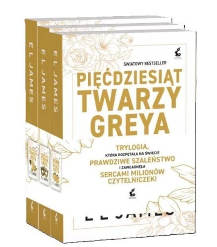Pakiet - Pięćdziesiąt Twarzy Greya nowe wydanie