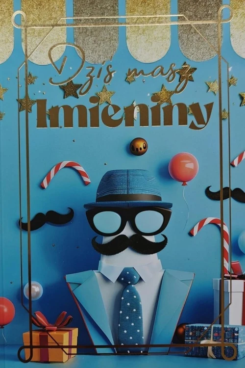 Karnet Imieniny męskie 2K-189