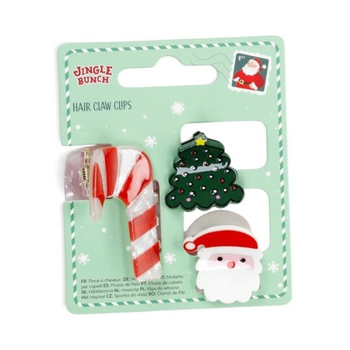 Spinki do włosów Christmas Jingle Bunch 3szt