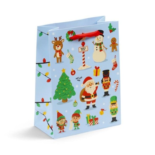 Torba na prezenty Christmas Friends rozmiar M