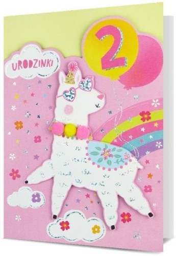 Karnet B6 Urodziny 2