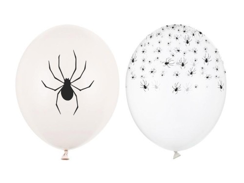 Balony Pająki 30cm 50szt