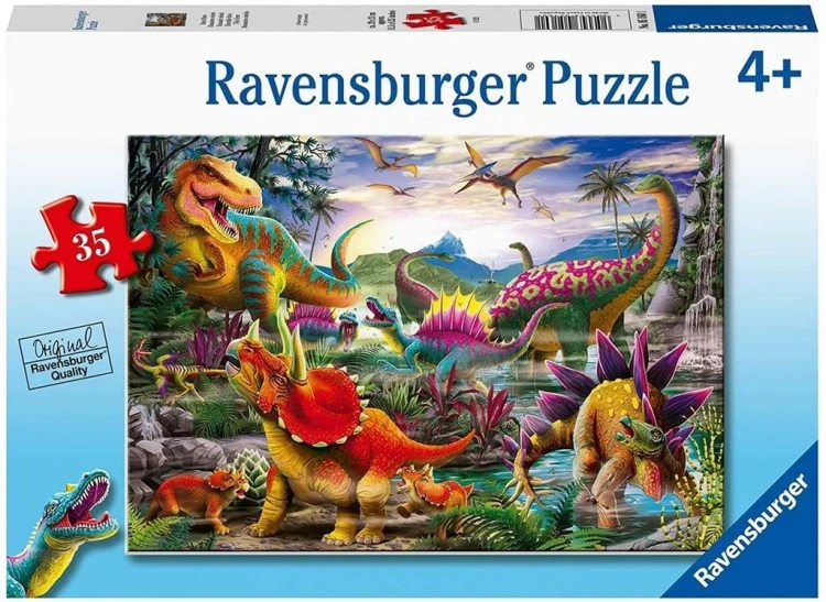Puzzle 35 T-rex, Ravensburger