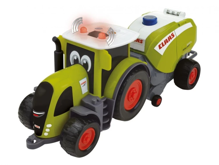 Traktor Claas Mini z prasą rolującą, Happy People