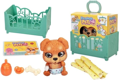 Pamper Petz Szczeniaczek z łóżeczkiem, Simba