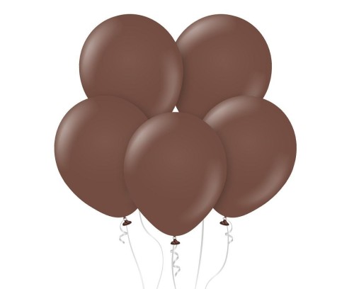 Balony Kalisan standard czekoladowy 46cm 25szt