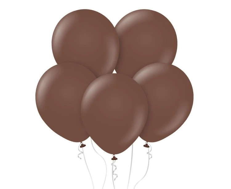 Balony Kalisan standard czekoladowy 46cm 25szt