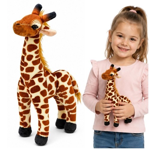 Żyrafa pluszowa 30cm, Leantoys