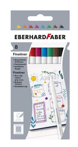 Cienkopisy 8 kolorów, Eberhard Faber