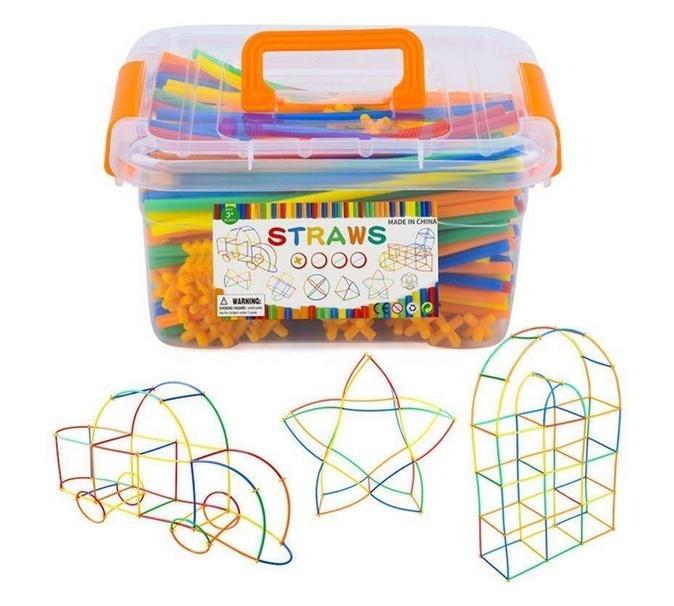 Słomki konstrucyjne 400szt, Cabo-Toys