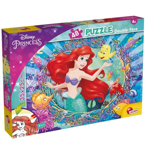 Puzzle dwustronne 48 Ariel, Lisciani
