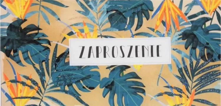 Zaproszenie Uniwersalne (5szt)