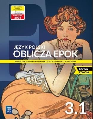 J.polski LO Oblicza epok 3/1 ZPiR w.2024 WSIP