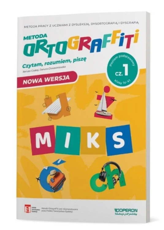 Ortograffiti. Poziom podstawowy cz.1 klasy IV-VI