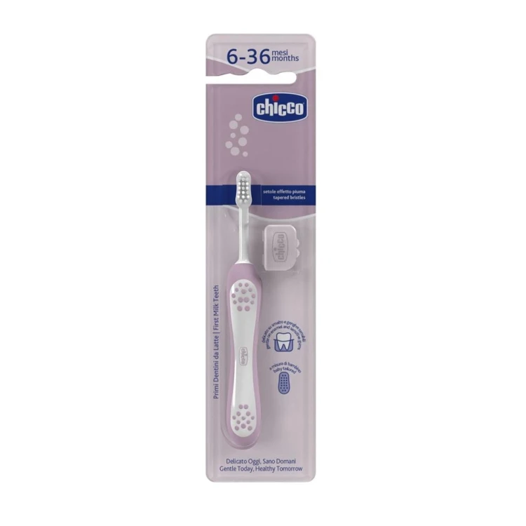 Szczoteczka do zębów lila 6-36m, Chicco