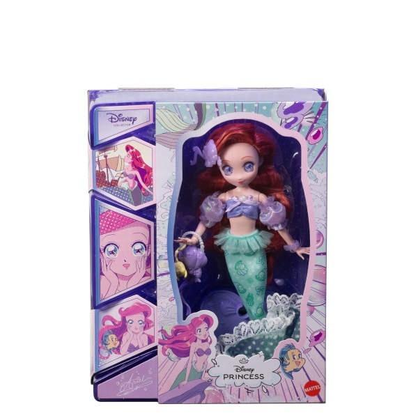 Disney Collector Lalka Arielka Manga, Mattel