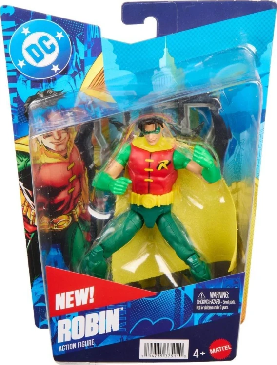 Figurka DC Robin 17cm, Mattel