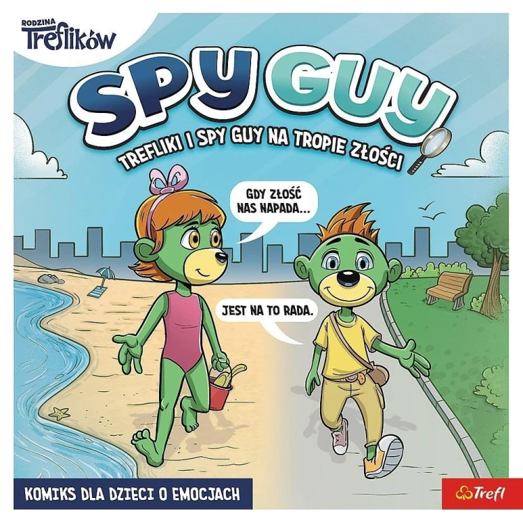 Spy Guy Komiks. Na tropie złości TREFL