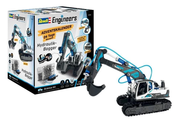 Kalendarz adwentowy Koparka Revell Engineers