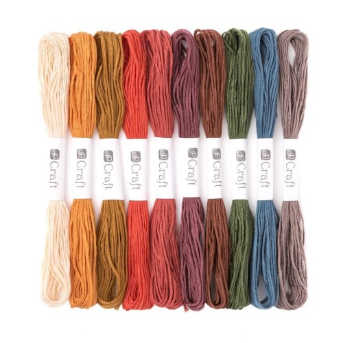 Zestaw mulin vintage 8m 10szt, Dalprint dpCraft