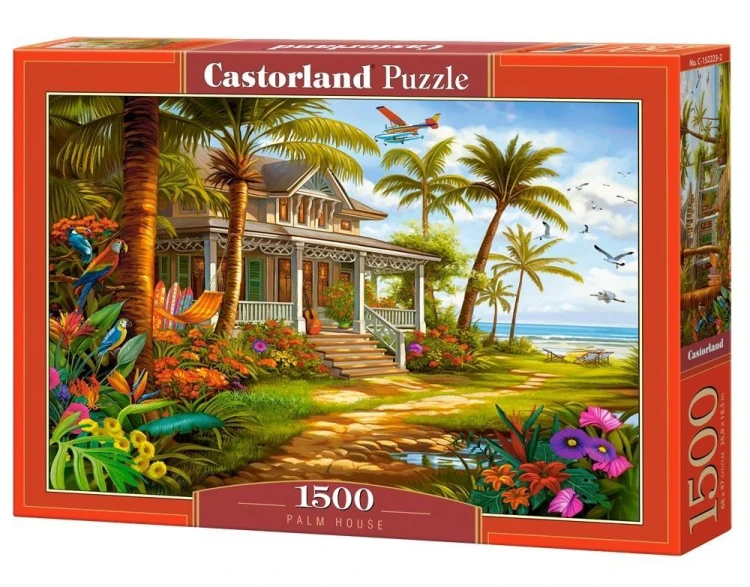 Puzzle 1500 Palm House CASTOR, Castorland