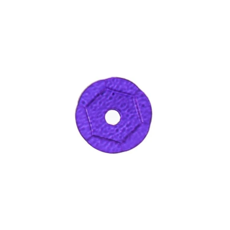 Cekiny 6mm 10g matowe fioletowy