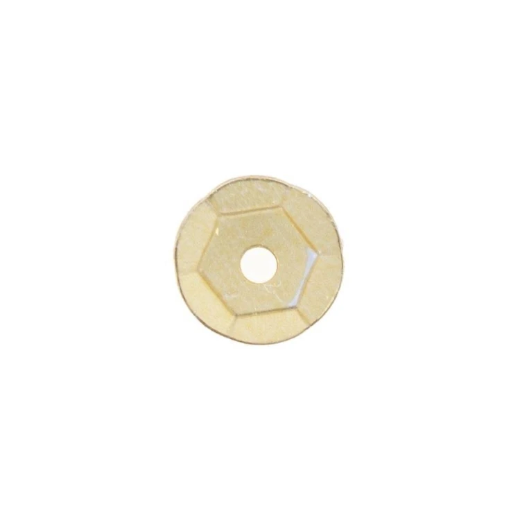Cekiny 6mm 10g matowe piaskowy