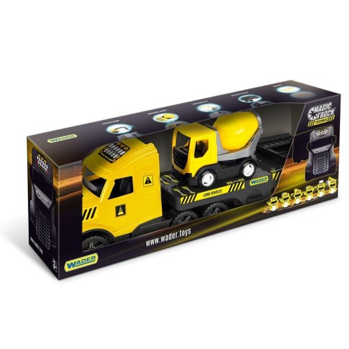 Magic Truck Technic laweta z betoniarką, WADER