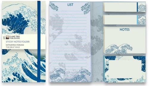 Sticky Notes Wielka fala w Kanagawie, Flame Tree