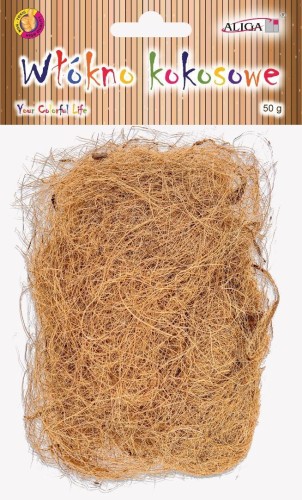 Włókno kokosowe 50g, Aliga