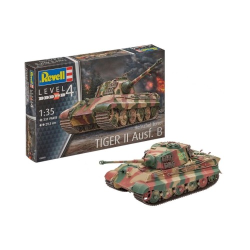 Pojazd 1/35 /03249/ (Henschel Turret) Tigerii Au