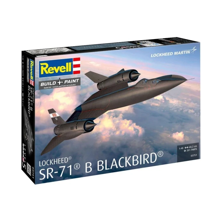 Samolot 1/48 /03751/ Lockheed Sr-71b Blackbird