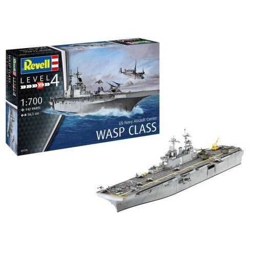 Statek 1/700 /05178/ Us Navy Assault Carrier Was