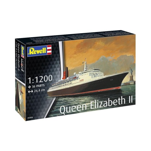 Statek Mini 1/1200 /05806/ Queen Elizabeth 2*
