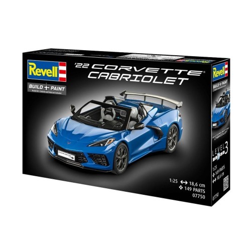 SamochÓD 1/25 /07750/ Corvette C8 Cabriolet