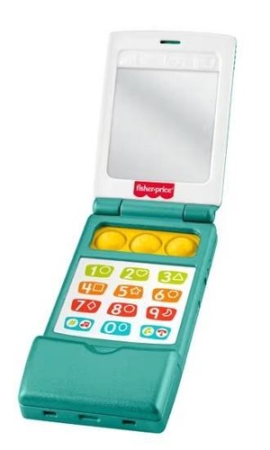 Edukacyjny telefonik z klapką, Mattel