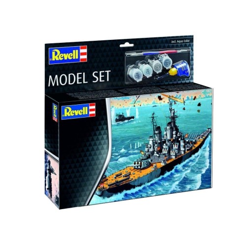 Model Set 1/1200 Uss New Jersey