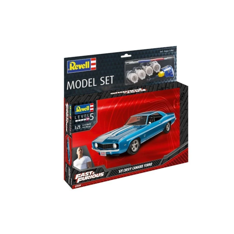 Model Set 1/25 F&F 1969 Chevy Camaro Yen