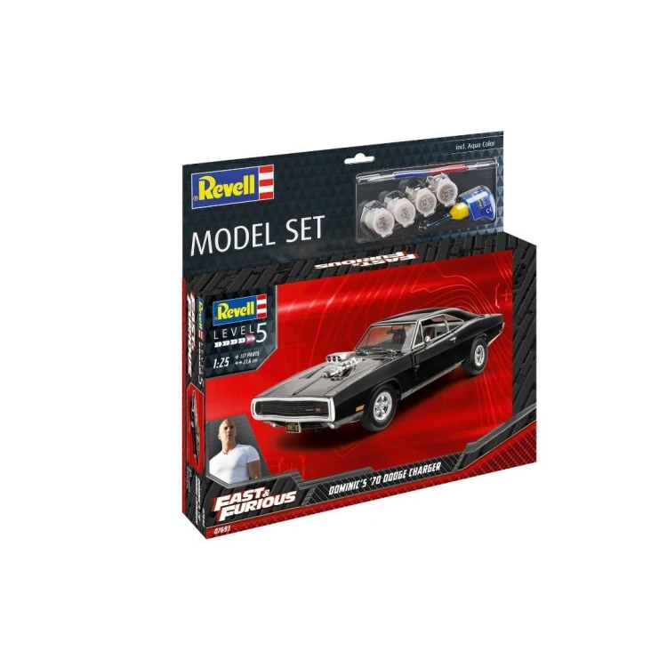 Model Set 1/25 F&F Dominic S 1970 Dodge