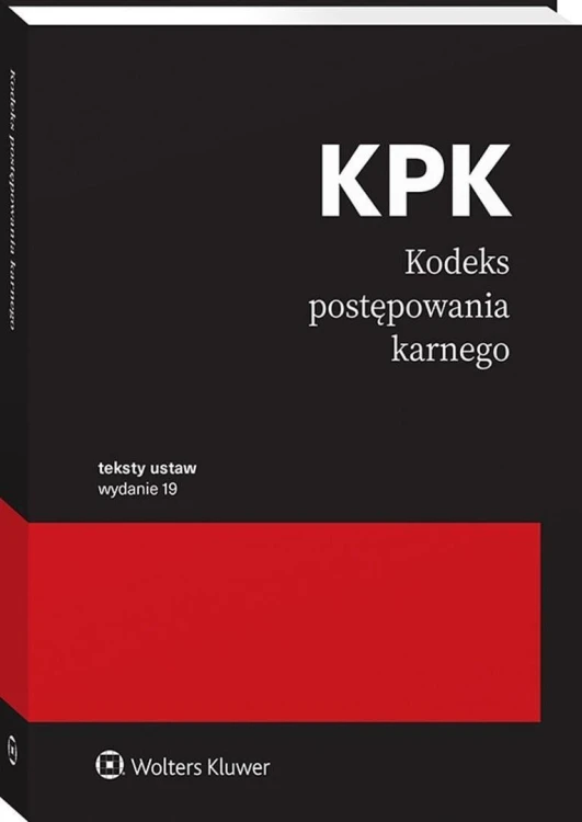 Kodeks postępowania karnego. Stan prawny 1.09.2026