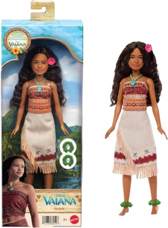 Disney Lalka Vaiana, Mattel