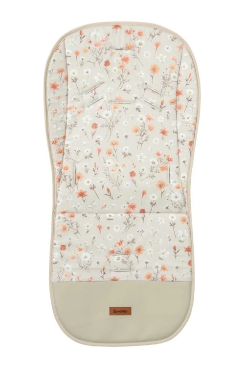 Wkładka do wózka velvet bloom beige, Sensillo