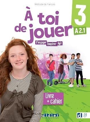 A toi de jouer 3 A1.2 podr. + ćw. + audio online