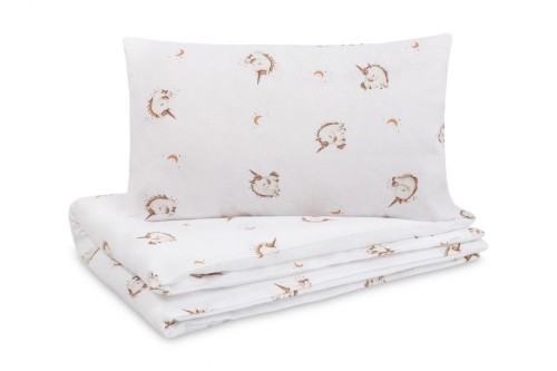 Komplet pościeli 2el Bawełna unicorn beige 100x135