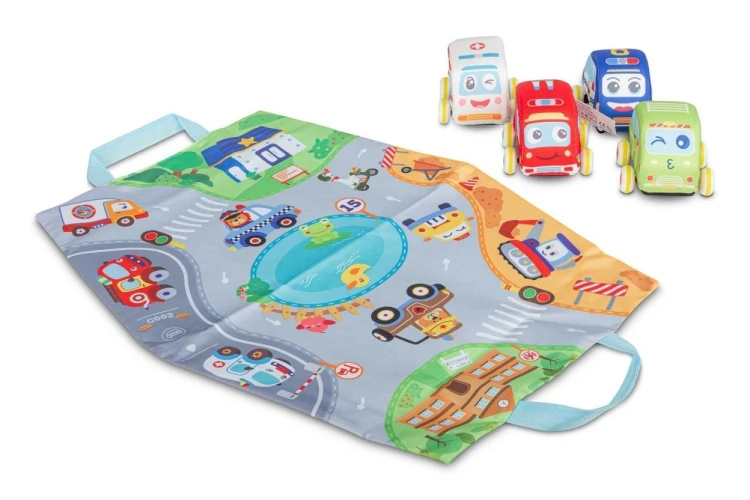 Zabawka edukacyjna autka z napędem, Toyz