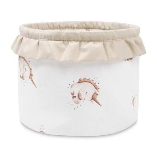 Kosz na zabawki S Unicorn Beige, Sensillo