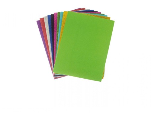 Pianka PVC A4 z klejem i brokatem, Brewis