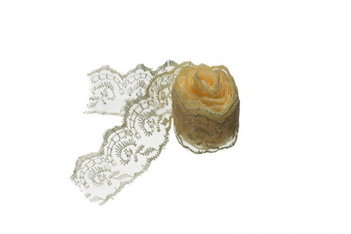 Koronka ecru 3.8cm x 2m, Brewis