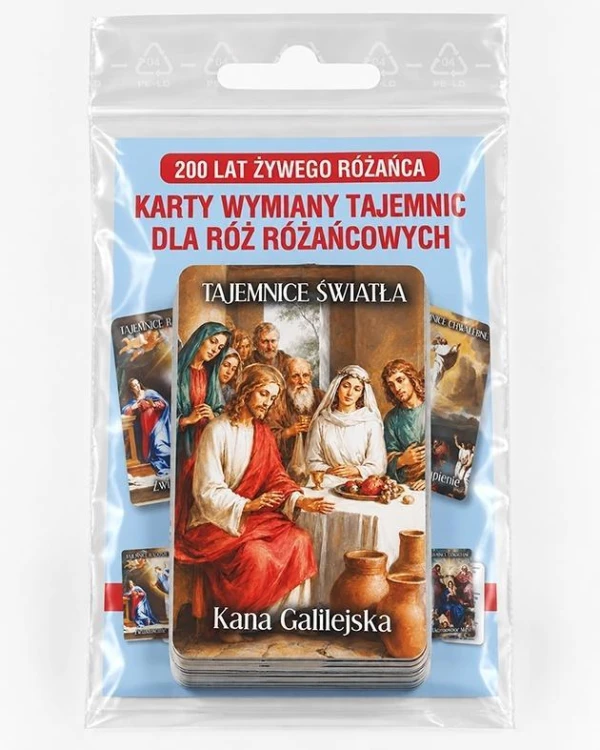Karty wymiany tajemnic dla Róż Różańcowych...