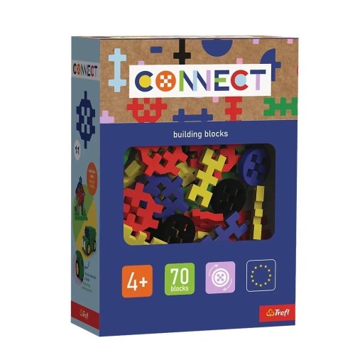 Klocki Connect - Basic 70 Boy TREFL, Trefl